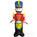 Soldado inflable navideño para decoración